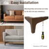Furniture Legs 3.9 inch, Metal Sofa Legs for Furniture Set