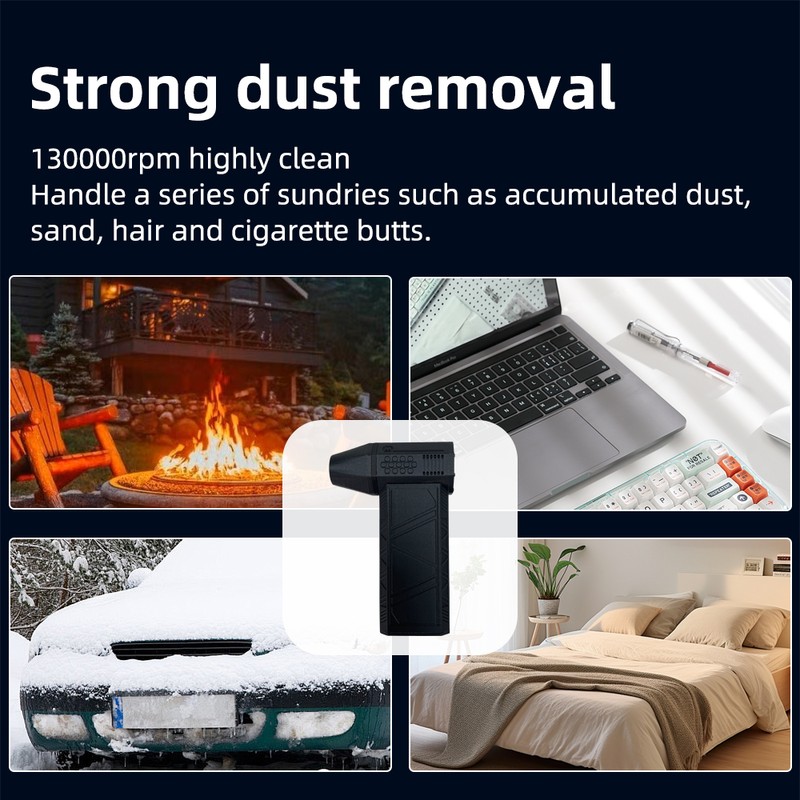 Handheld Jet Fan 130,000RPM Brushless Motor Ducted Turbofan High Power