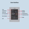 HEATIT ET-7A Touchscreen Programmable Thermostat with Voice Control