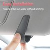 Sunglass Holder for Car Visor Sunglasses Clip Magnetic Leather Glasses