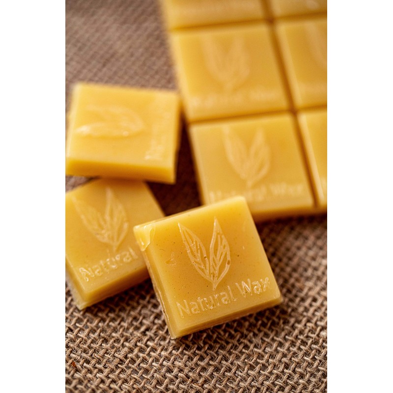 KitchenCraft Natural Elements Vegan Wax Wrap Refresher Blocks Contains 12