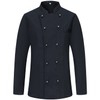 MISEMIYA - Men's Chef's Jacket - Men's Chefs Jacket -