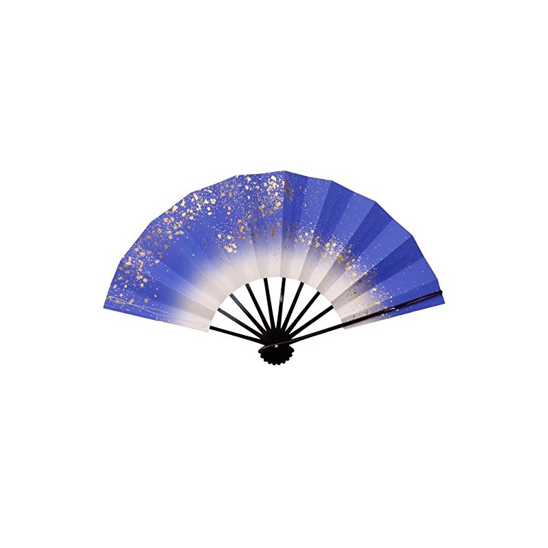 Galaxy Gunblue Mai Fan, 9.0 inches (5 minutes), Black Painted