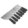 7 Pcs Putty Knife Portable 1in~5in Scraper Blade Wall Shovel