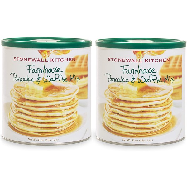 Stonewall Kitchen Farmhouse Pancake & Waffle Mix (2 Pack (33 oz))