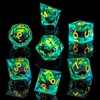 7 PCS Beholder's Dragon Eye DND Dice Set -Sharp Edge
