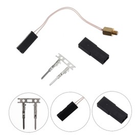 Baluue 1set Printer Thermistor Sensor for Hotend High Precision Ntc Thermal Resistor Compatible Extruder Nozzle Easy to Install Widely Used Industrial and Home Appliances