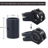 Ieron 1Pair Bike Handlebar Shim 25.4mm to 31.8mm Bicycle Handlebar