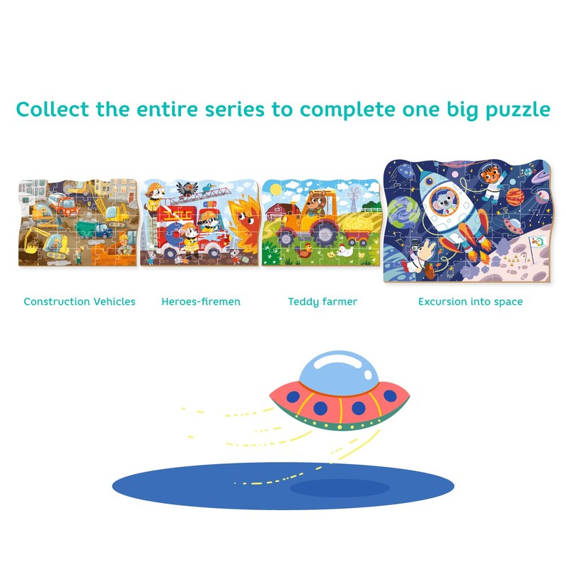Dodo Educational Excursion into Space Puzzle 30 Pieces