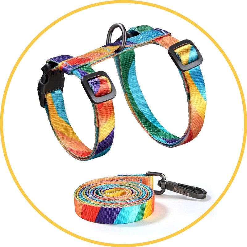 Cat Harness and Leash Set - Escape Proof Adjustable Cat