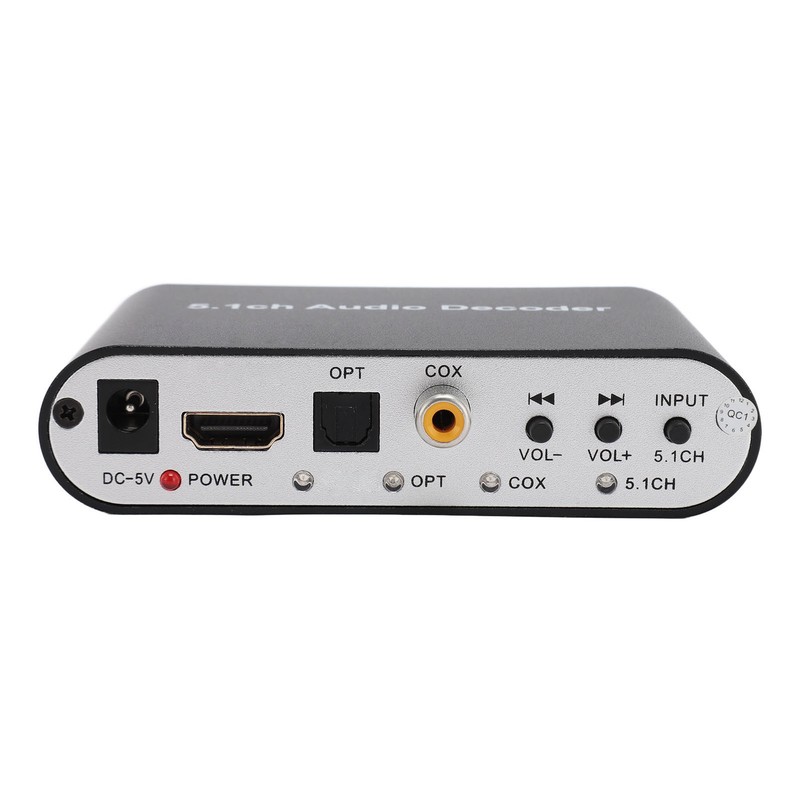 5.1 Channel Digital Sound Decoder HD Multimedia Interface ARC Bluetooth