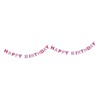 jojofuny 2pcs Birthday Party Bunting Wedding Bunting Tool Vintage Style