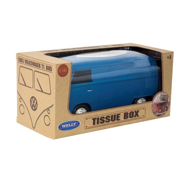 T1 Bus Tissue Case, BLUE Case Plus