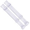LUXXII (1 Pair Invisible Clear Replacement Bra Straps - Elastic