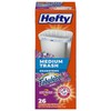 Hefty - Bolsas de basura medianas aroma, 8 galones, 26