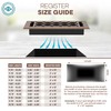 Floor Register 4x10 Vent Cover – Heavy-Duty Steel, Rustproof &
