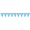 Beistle 1st Birthday Pennant Banner, 10 by 12-Feet, Light Blue/White