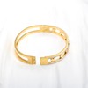 Gold Bangle Bracelets for Women, Hollow out Heart Bangle Bracelets