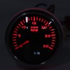 52 mm Tachometer with 3000 RPM LCD Display Tachometer with