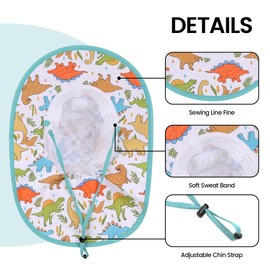 MA COWCF Baby Sun Hat with Neck Flap for Sun Protection Toddler Beach Hat UPF 50+ Outdoors 0-6 Years Boys Girls