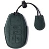 CGZOWYU Suede Genuine Leather Smart Key Fob Case Cover Compatible