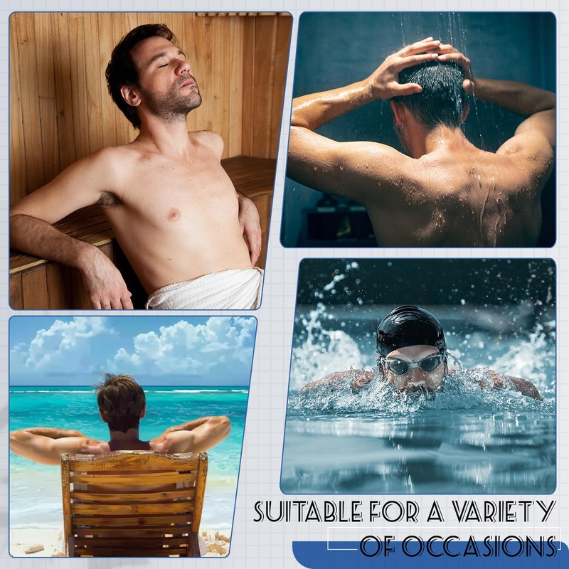 HunnmingRe Sauna Towels for Men Adjustable Quick Drying Bath Towel
