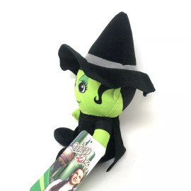 Toy Factory Wizard of Oz Plush Wicked Witch Black Hat Sitting 8” New