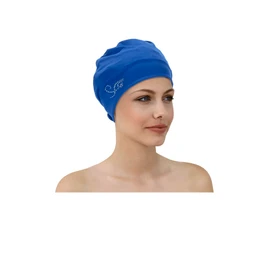 fashy Exclusive Swimming Cap with Rhinestones 3479 53 Blue
