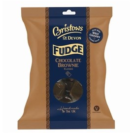 Bristows Chocolate Brownie Fudge Candy Bar | Delicious Smooth Creamy Taste | Individually Wrapped for Freshness & Flavor | Handmade in the UK | 5.29 Oz/150g (Pack of 1)