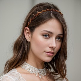 Dresyu Zig Zag Headbands for Women Men Non-slip Plastic Hairbands Shark Teeth Hair Comb Wavy Headband Hair Hoop for Workout Washaing Face