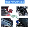 DIANN 270pcs O Ring Kit Rubber 18 Sizes O-Ring Car