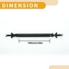 Partuto 2 pieces 100 mm / 3.94 inch car splitter