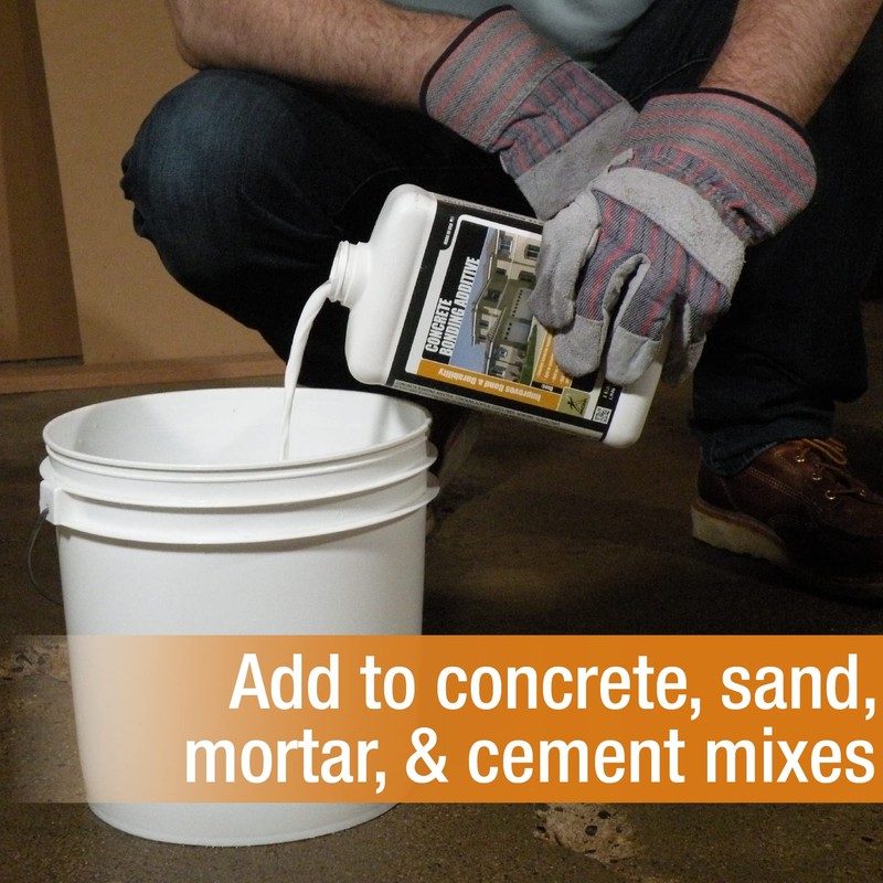 Akona Concrete Bonding Additive - Liquid Concrete Strengthener & Bonding