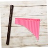 Levemolo Pipe Pink Alto Pan Flute for Beginners Durable Traditional