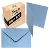 Japun - Set of 50 blank folding cards with envelopes,
