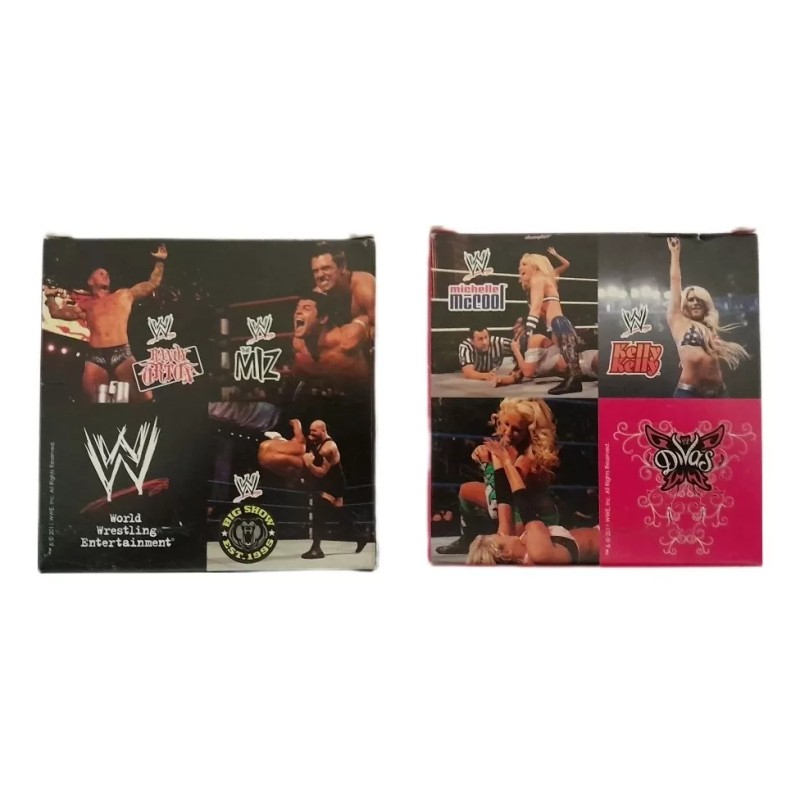 Emuva Barra De Jabón Wwe Edición Especial 2010 2 Piezas