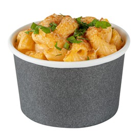 Restaurantware Coppetta 3 Ounce Paper Cups 50 Durable To Go Cups - Disposable Sustainable Gray Paper Dessert Cups Microwavable & Freezable For Cafes And Restaurants