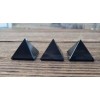 NATURAL OBSIDIAN SMALL GEMSTONE PYRAMID 20-22mm