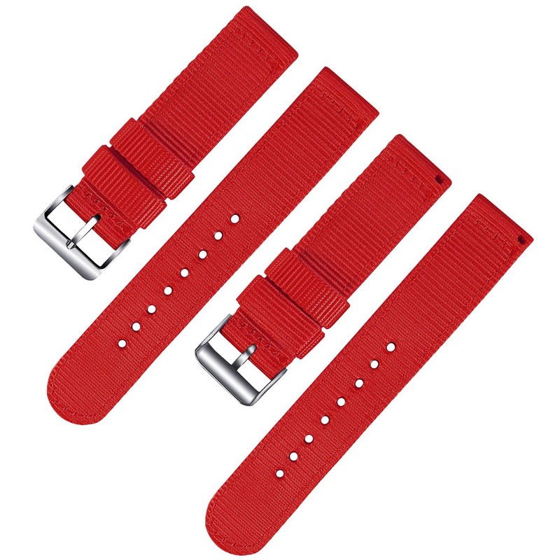 OLLREAR Fabric Watch Strap Watch Strap Replacement Strap Watch Belt