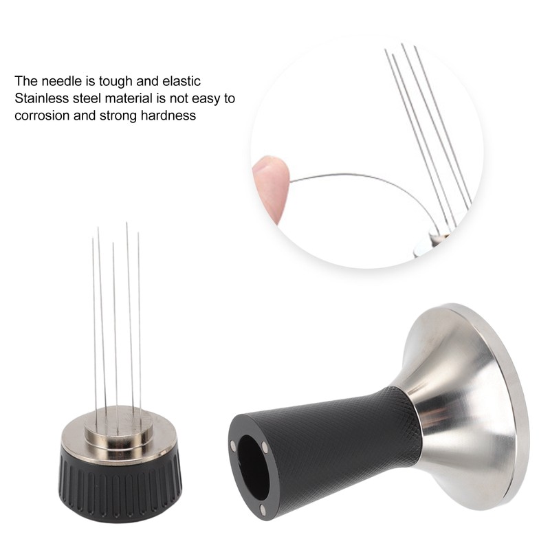 53.3mm Coffee Tamper Distributor Needle Set 2 in 1 Coffee