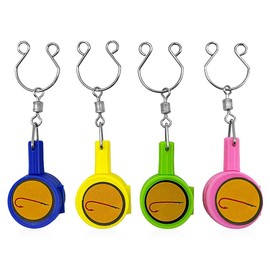 Tiardey 4PCS Fishing Hook Tying Tool Convenient Fishing Line Knotter Fishing Gifts for Men