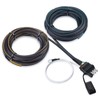 MICTUNING 22FT 4 Pin 5 Wire Trailer Wiring Harness for