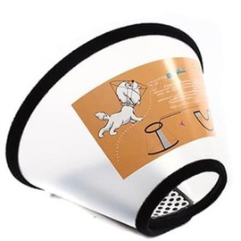 Adjustable Pet Recovery Collars, Plastic Pet Recovery Collars & Adjustable Collars for Dogs and Cats After Cone Surgery, Elizabeth e Collars to Prevent Bites and Stop Licking Wounds (XS)