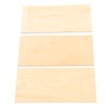 3PCS Guitar Neck Shim Set Maple Wood Guitar Gasket Plates