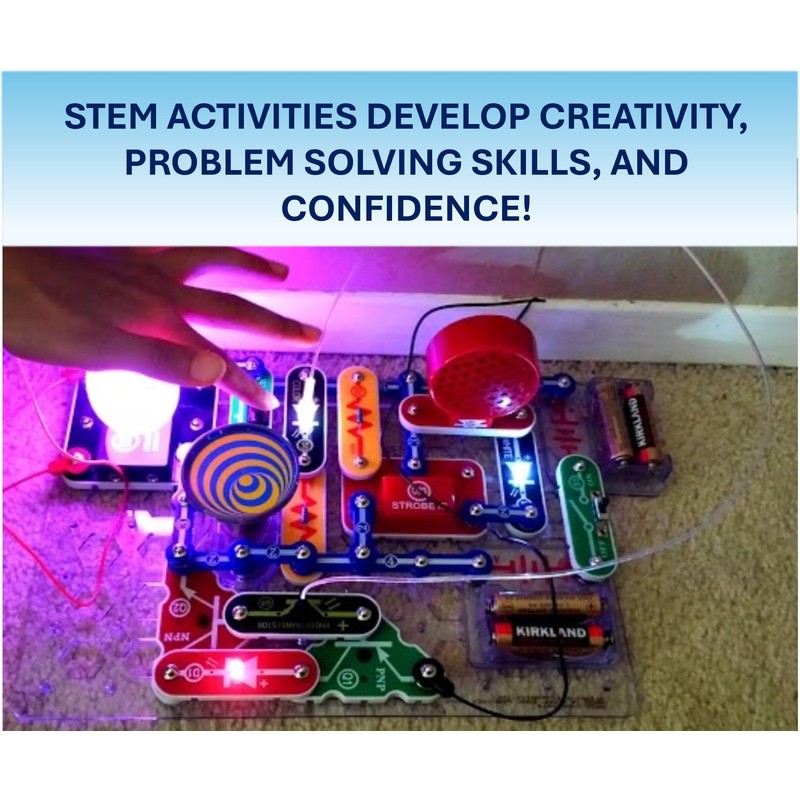 Snap Circuits Light Electronics Exploration Kit | Over 175 Exciting