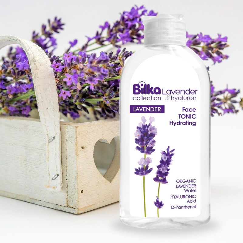 Bilka Collection Lavender & Hyaluronic Moisturising Face Toner 200ml