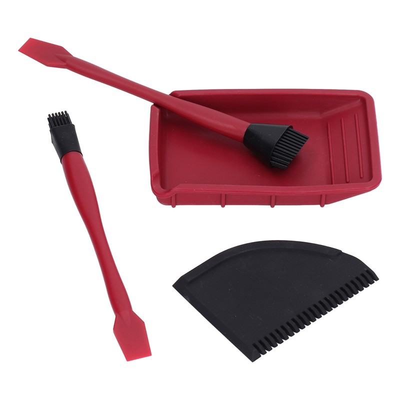 Complete Silicone Glue Kit Wood Glue Up Brushes Tray Comb