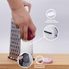 YC Kitchen Cheese Grater, Stainless Steel, Vegetable Slicer, Grater for