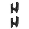 Hafele Keku Suspension Fittings Black (2 Sets)