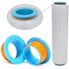 MASUNN 2Pcs Stretch Film Pallet Shrink Wrap Hand Saver Protector